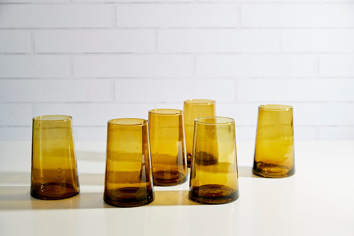 Moroccan Cone Glassware Set of 6