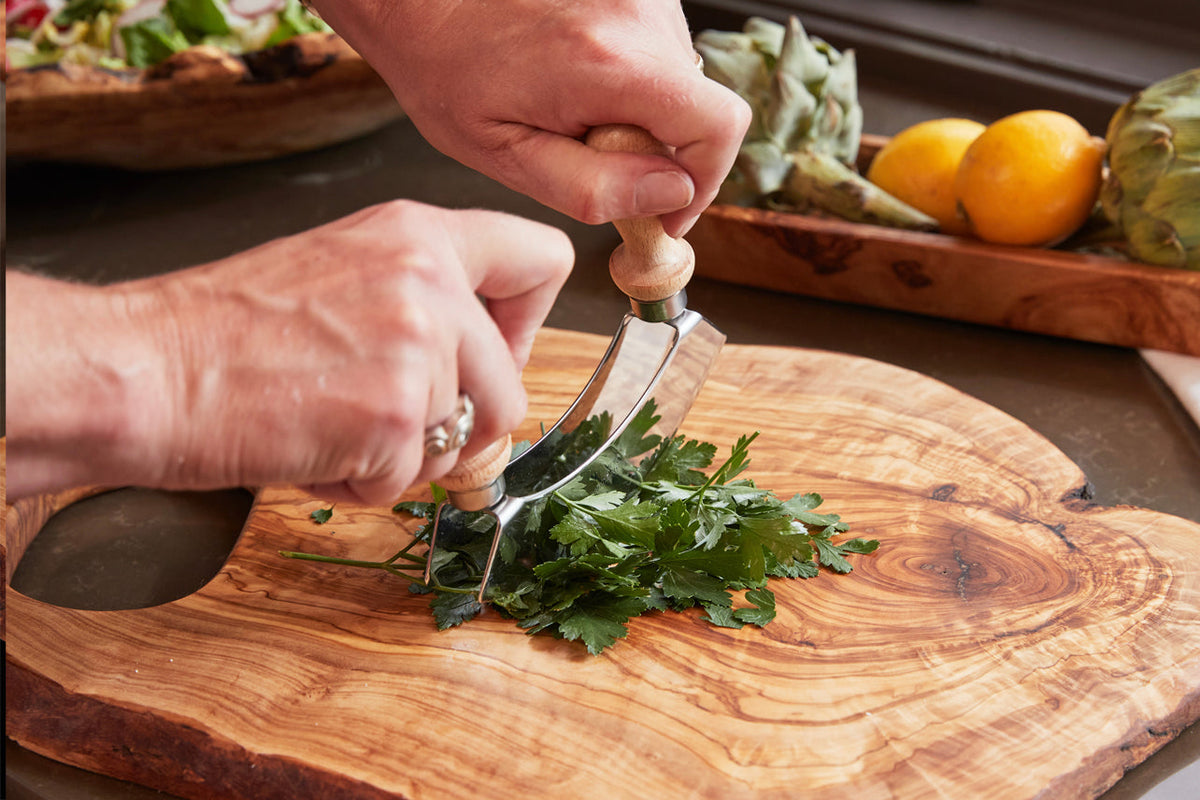 Italian Olivewood Charcuterie & Cutting Board - Large