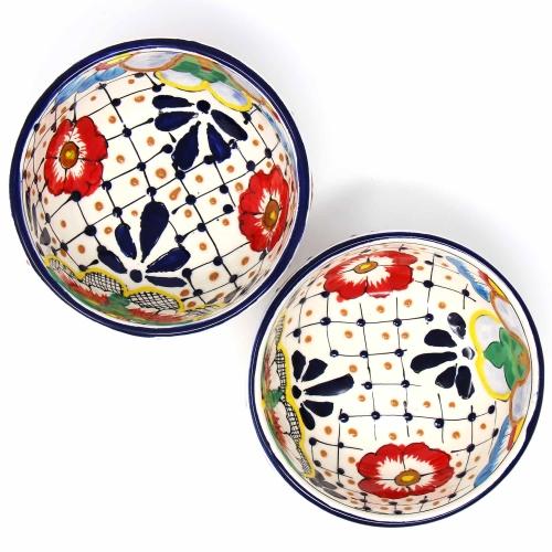 Encantada Dots and Flowers Half Moon Bowls Set of Two
Jungle Pillows