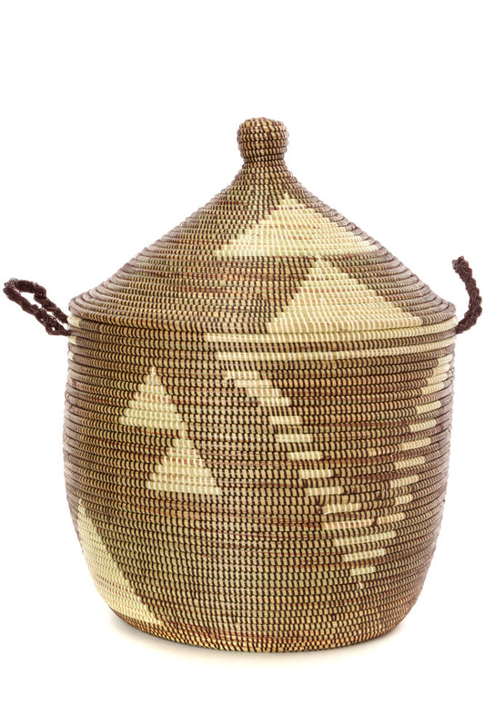 Swahili African Modern Brown and Cream Tribal Design Basket
Jungle Pillows
