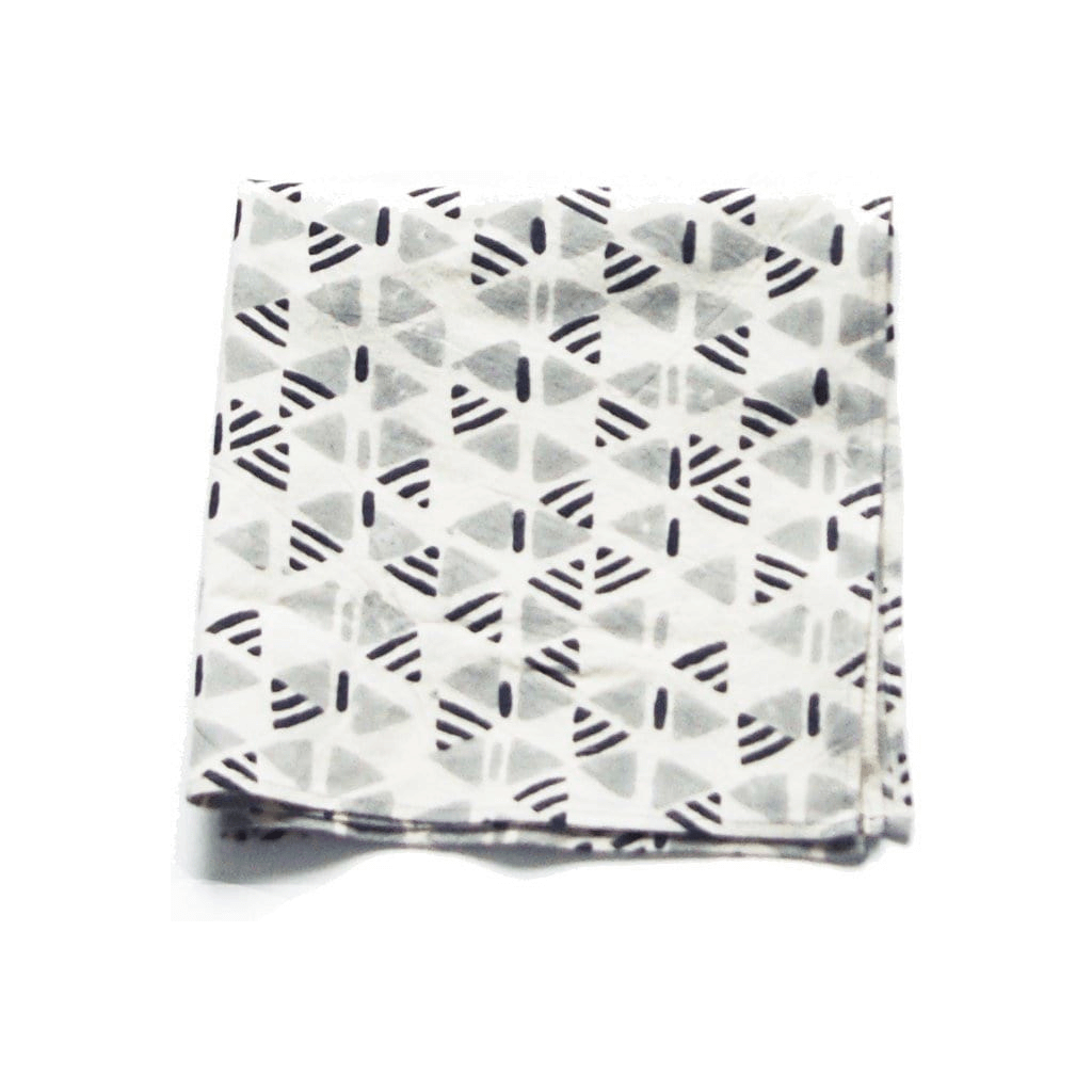 Rustic Loom Cotton Hand Printed Dinner Napkins Gray Triangle Geometric Set of 4
Jungle Pillows