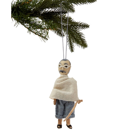 Silk Road Bazaar Gandhi Holiday Ornament