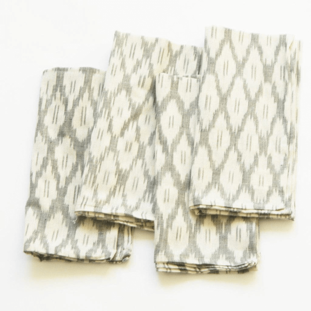 Rustic Loom Handwoven Ikat Cloth Dinner Napkin White Ogee Set of 4
Jungle Pillows