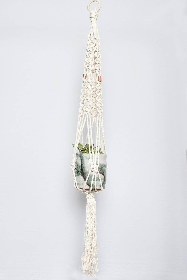 Macramama Macrame Plant Hanger with Copper Beads
Jungle Pillows