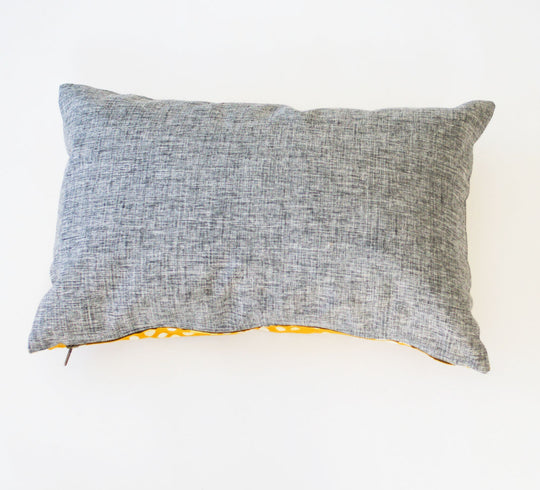Rustic Loom Gold Maize Dot Lumbar Toss Pillow