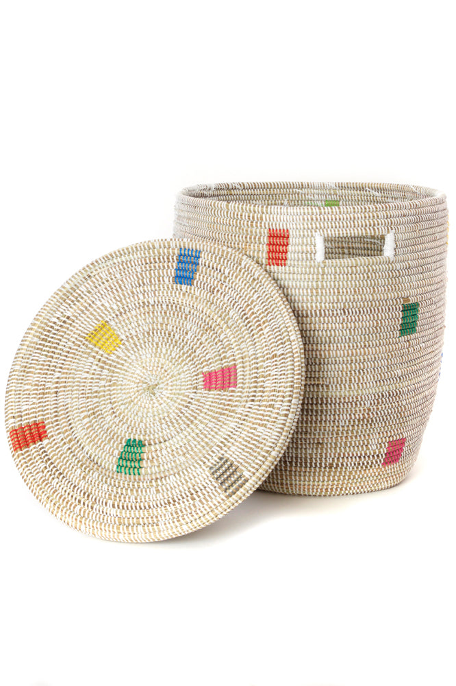 Swahili African Modern Prismatic Pixels Peace Corps Hamper
Jungle Pillows