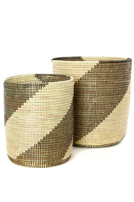 Swahili African Modern Set of Two Nesting Swirl Baskets
Jungle Pillows