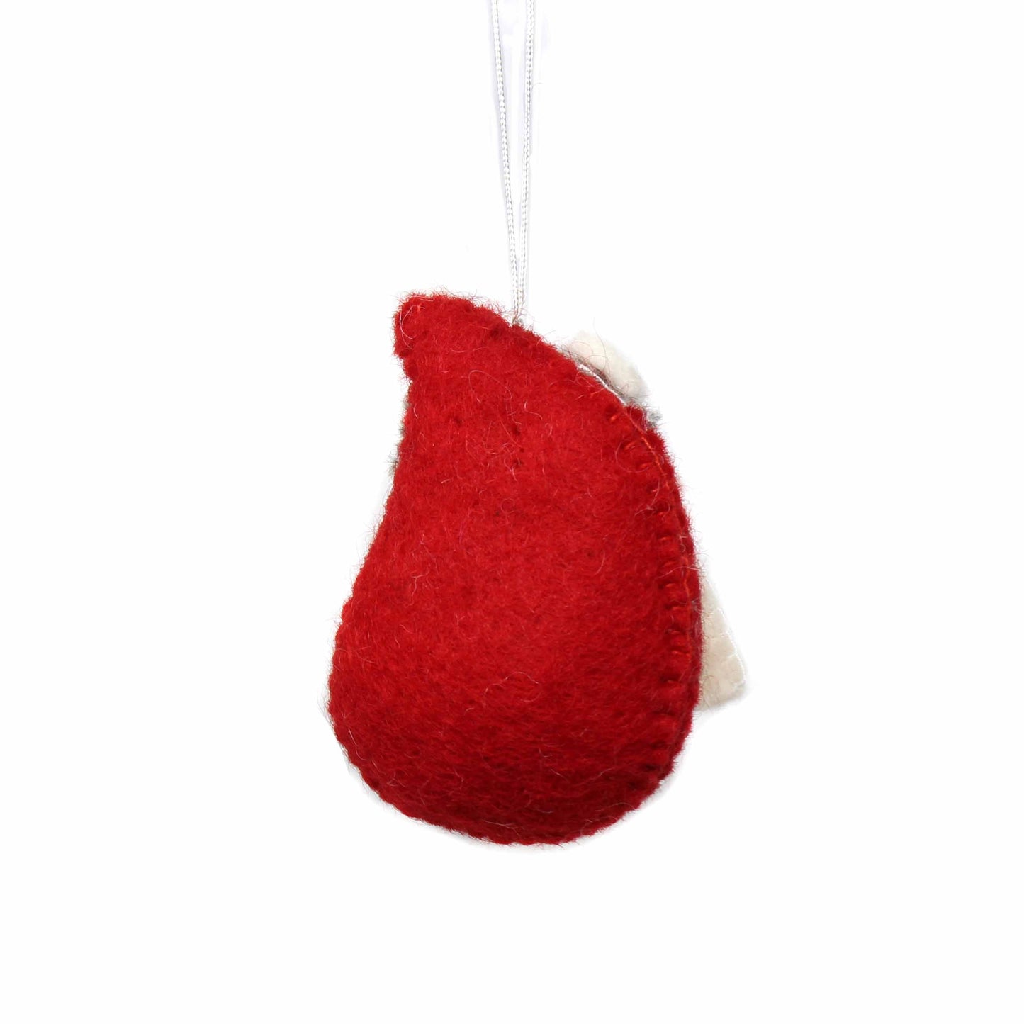 Global Groove Hand Felted Santa Ornament