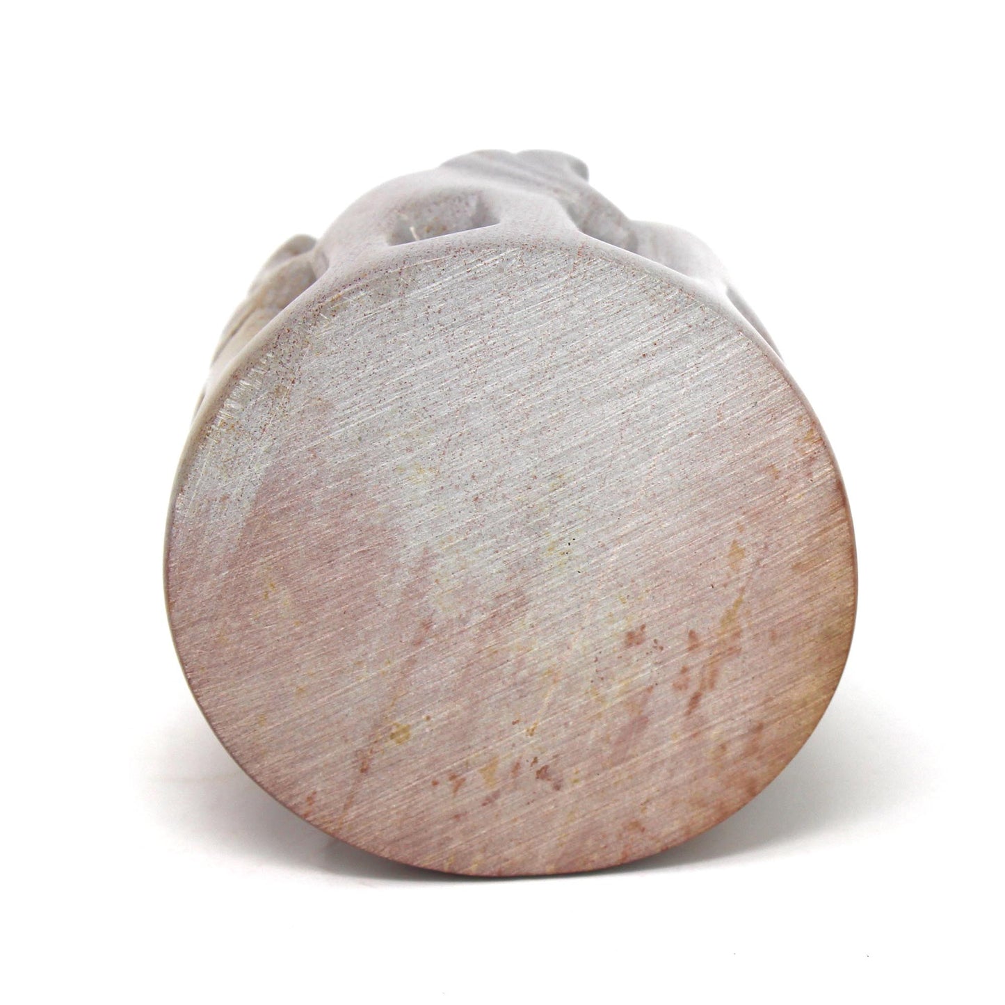 SMOLArt Circle of Elephants Soapstone Sculpture Light Stone