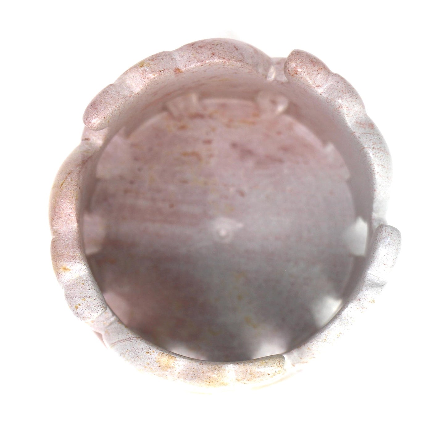 SMOLArt Circle of Elephants Soapstone Sculpture Light Stone