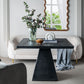 Wood Mirror With Unique Frame - Full-Length Arched Mirror with Pine Frame - Brown