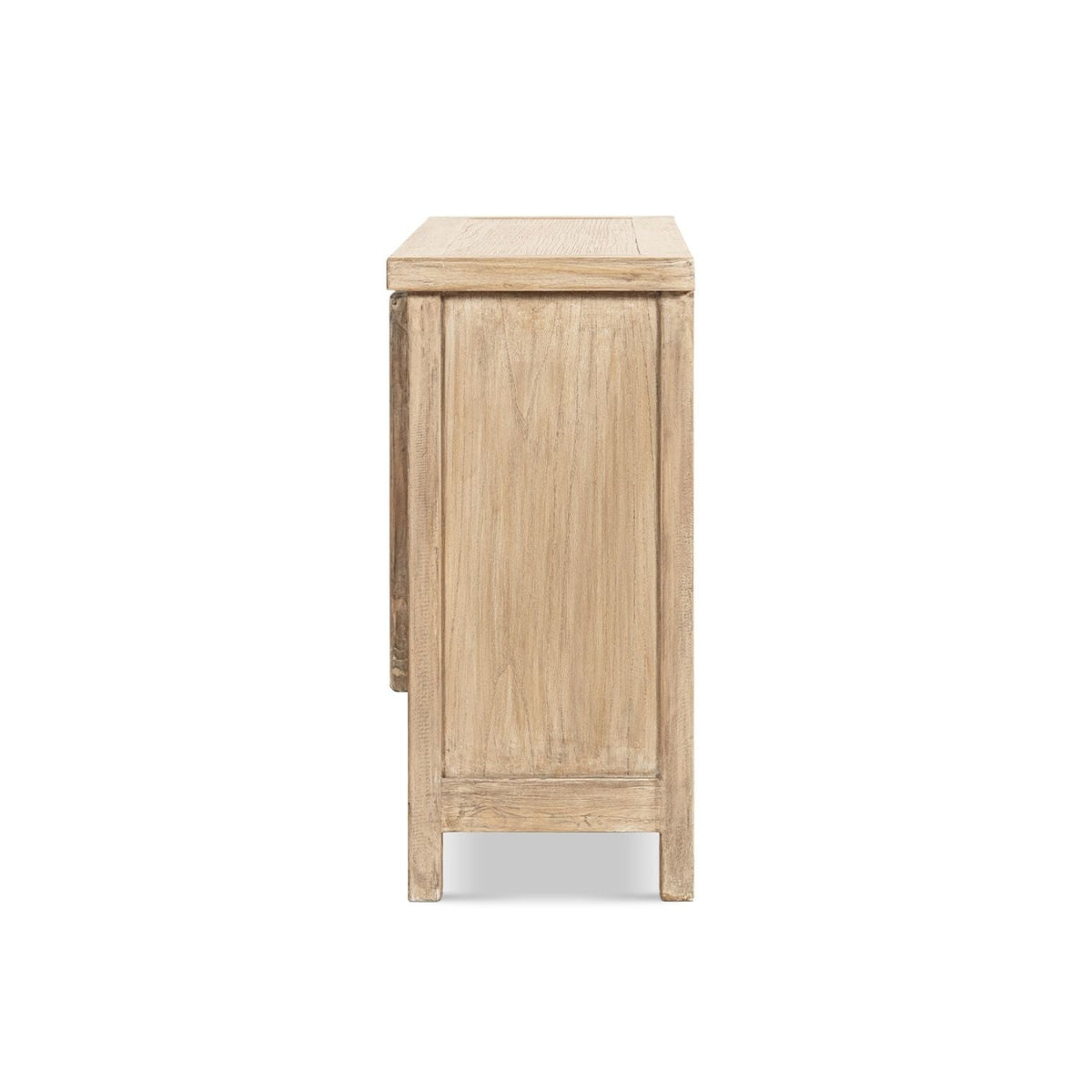 Natural Reclaimed Wood 2 Door Accent Cabinet with Storage - Rowan