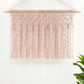 Boho Macrame Textured Cotton Valance