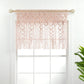 Boho Macrame Textured Cotton Valance