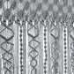 Boho Macrame Textured Cotton Valance