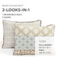 Bohemian Stripe Quilt 3 Piece Set