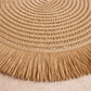 Santorini Straw Fringe Placemats - 15"