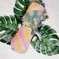 100% Cotton Throw 40 x 70 Hand Tie Dye Lightweight Home Decor