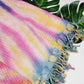100% Cotton Throw 40 x 70 Hand Tie Dye Lightweight Home Decor