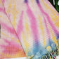 100% Cotton Throw 40 x 70 Hand Tie Dye Lightweight Home Decor