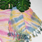 100% Cotton Throw 40 x 70 Hand Tie Dye Lightweight Home Decor