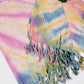 100% Cotton Throw 40 x 70 Hand Tie Dye Lightweight Home Decor