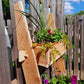 3-Tier Vertical Cedar Standing Planter Box