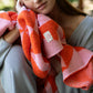 Trikona Organic Cotton Knit Throw Blanket