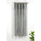 Boho Macrame Textured Cotton Window Curtain