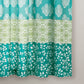 Bohemian Stripe Window Curtain Panel Set