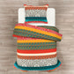 Boho Stripe Cotton Reversible Duvet Cover Set