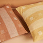 Chokor Nira Ochre Organic Cotton Handloom Pillow