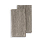 Handwoven Organic Cotton Napkins, Set of 2 | 20" × 20" | Fair Trade | On Track