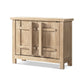 Natural Reclaimed Wood 2 Door Accent Cabinet with Storage - Rowan