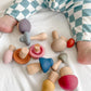 Mushroom Mix & Match Toy – 24pc | LYTL®️