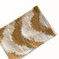 Hand-Printed Table Runner | Organic Cotton Linen - Golden Rays