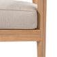 Mallorca Acacia Wood Club Chair with Seat Cushion - Outdoor