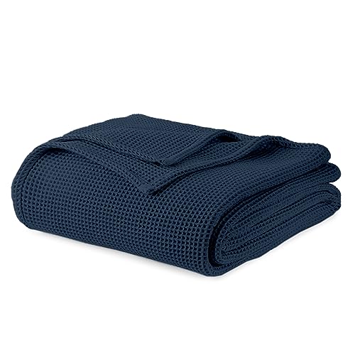 Organic Cotton Waffle Knit Blanket