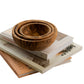 Natural Olive Wood Nesting Bowls - Set of 3