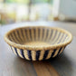 Bolga Tray - Natural w/ Black Stripes