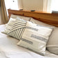 Organic Lines White Sadza Pillow