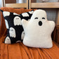 Sherpa Pumpkin & Ghost Pillow Set