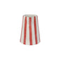 Red Stripe Pitcher | Handpainted Stoneware