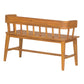 Bramley Outdoor Acacia Wood Bench with Natural Teak Finish