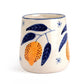 Yellow Lemon Coffee Mug | Handpainted Stoneware | 250ml (Set of 2)