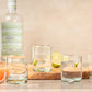 Handblown Shooter Glasses - Set of 4