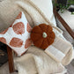Sherpa Pumpkin & Ghost Pillow Set