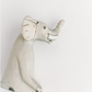 Hand-carved Elephant Shelf Sitter