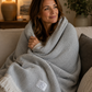 100% Organic Cotton Algarve Throw Blankets