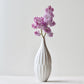 Textured Porcelain Vases Set of 3